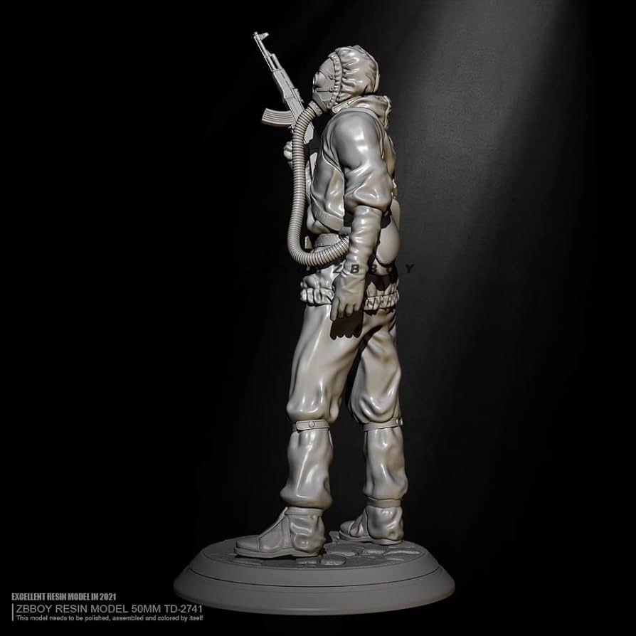 ミリタリーフィギュア 1/10 レジン製（ケース付） ミリタリーフィギュア 1/10 レジン製（ケース付） - メルカリ